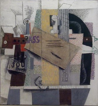  Pablo Galerie - Le violon 1914 cubisme Pablo Picasso